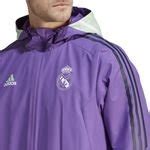 Real Madrid Training Jacket Condivo 22 All Weather Purple