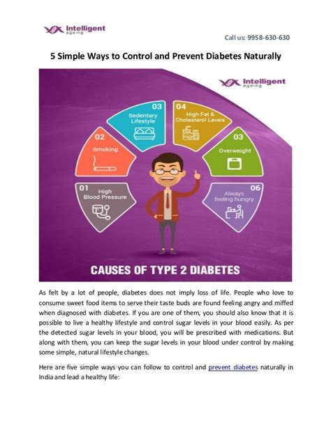 5 Simple Ways To Control And Prevent Diabetes Naturally