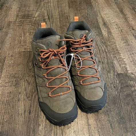 Lk Merrell Mens Moab 2 Prime Mid Waterproof Hiking Boots Canteen Us 12 J46337 For Sale Online