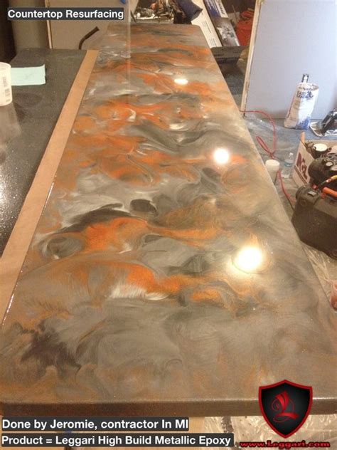 DIY Metallic Epoxy Countertop Resurfacing Kits - Modern - Kitchen Countertops - seattle - by ...