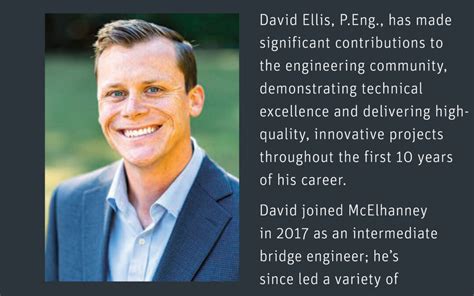 David Ellis Awarded Egbc Young Professional Award Acec Bc