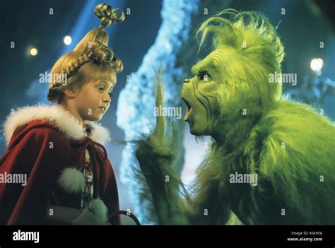 Taylor momsen jim carrey the grinch fotografías e imágenes de alta