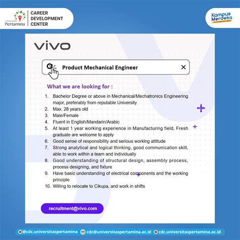 Berita Lowongan Pekerjaan Di Vivo CDC