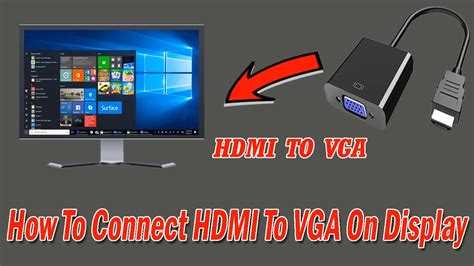 Connect To Vga Monitor