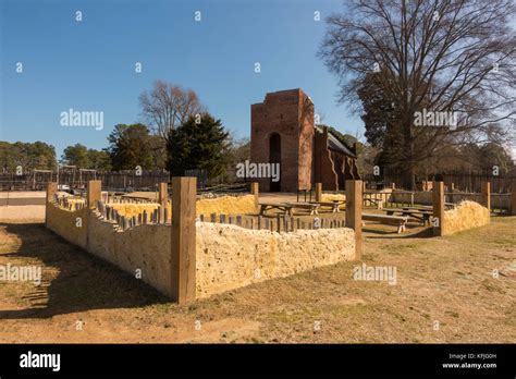 Historic Jamestowne Jamestown Virginia Stock Photo Alamy