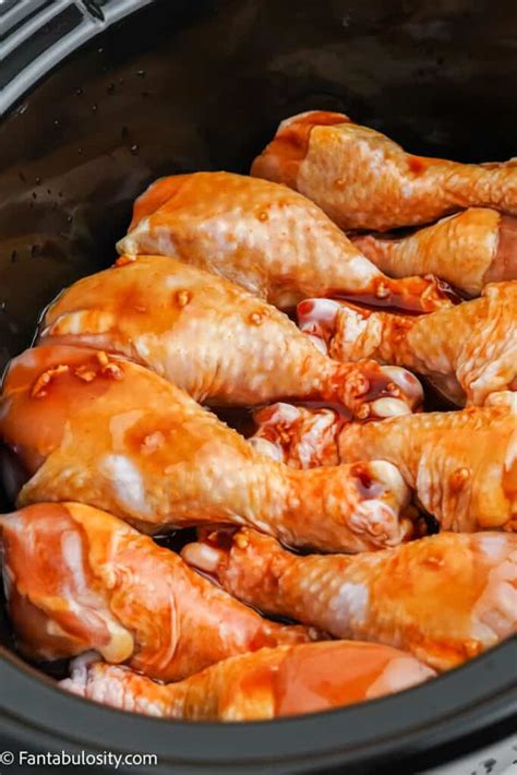 Slow Cooker Chicken Drumsticks Fantabulosity