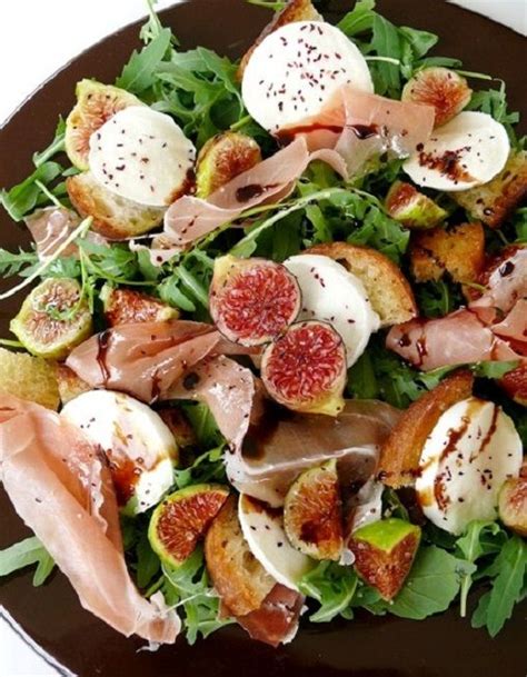 Salada de figo presunto cru Conheça nossa receita Receitas