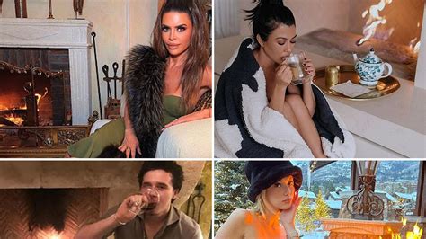 Toasty Stars Feelin Hot Hot Hot By The Fire