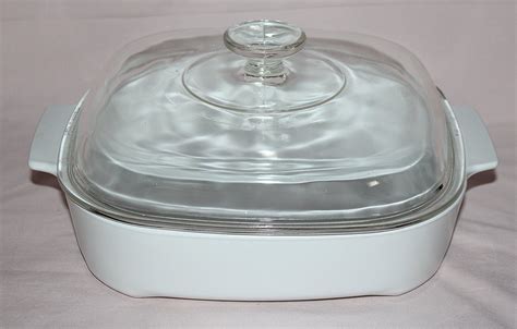 Amazon Vintage Corning Ware Just White Shallow Casserole Browning