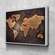 Rustic World Map Canvas Set - Canvas Freaks