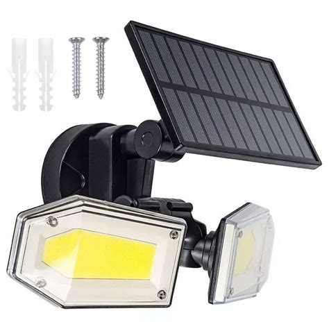 Lampa Solarna Mocna Czujnik Ruchu Zmierzchu Smd