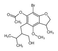 Éster 7 bromo 5 2 hidroximetil 3 metil butil 4 metoxi 3 metil 2 3