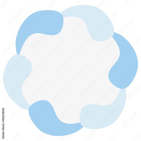 abstract blue circle logo Stock Vector | Adobe Stock