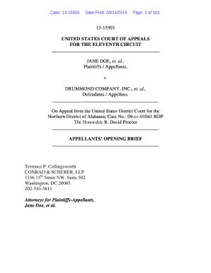 Fillable Online Cja UNITED STATES COURT OF APPEALS FOR THE ELEVENTH