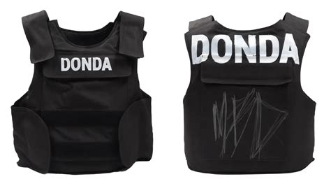 The 1 Of 1 Kanye West Donda Bulletproof Vest Sells For A Whopping