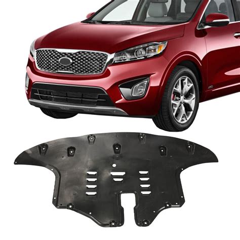 Fit For 2016 2019 Kia Sorento Front Engine Splash Shield Under Cover Black Ebay