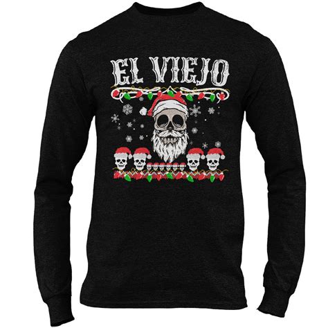 El Viejo Og Ugly Christmas Sweatshirt House Of Chingasos