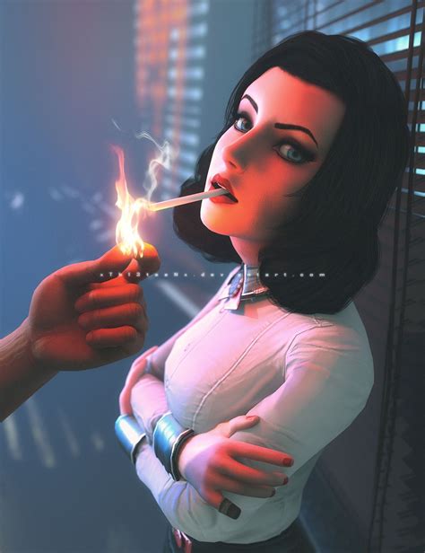 Elizabeth Burial At Sea By Xth13teenx Bioshock Infinite Bioshock