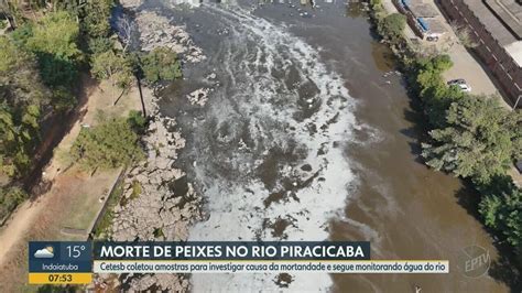 Rio Piracicaba Amanhece Milhares De Peixes Mortos Piracicaba E