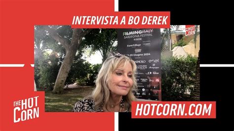 FILMING ITALY SARDEGNA 2024 Intervista A Bo Derek I HOT CORN YouTube