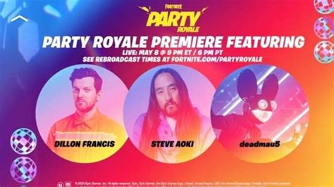 Fortnite Concierto De Deadmau Dillon Francis Steve Aoki Fecha Y