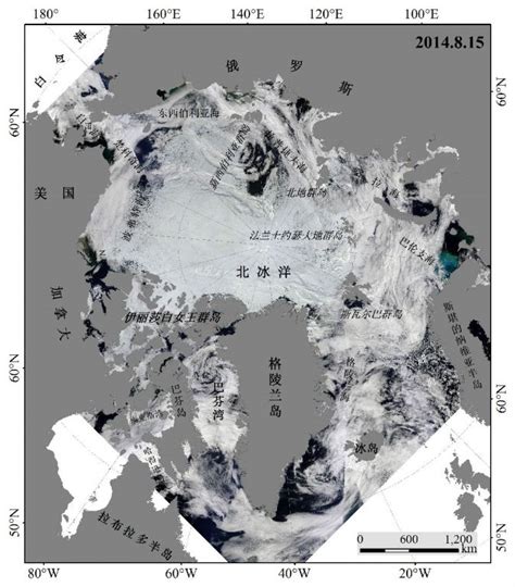 科学网—2014年8月15日北极海冰冰情 极区遥感的博文