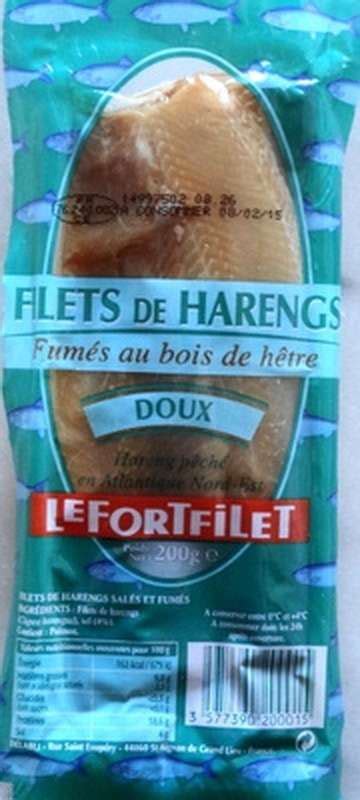 Filet De Hareng Au Naturel Fum Au Bois De H Tre Le Fortfilet G