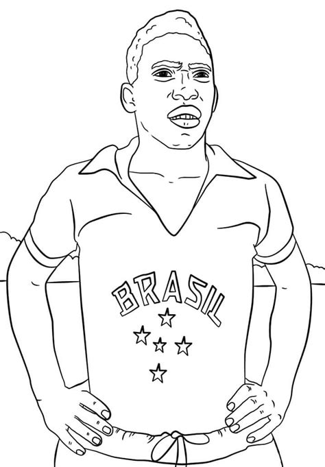 Desenhos De Pel Jogadores De Futebol Para Colorir E Imprimir