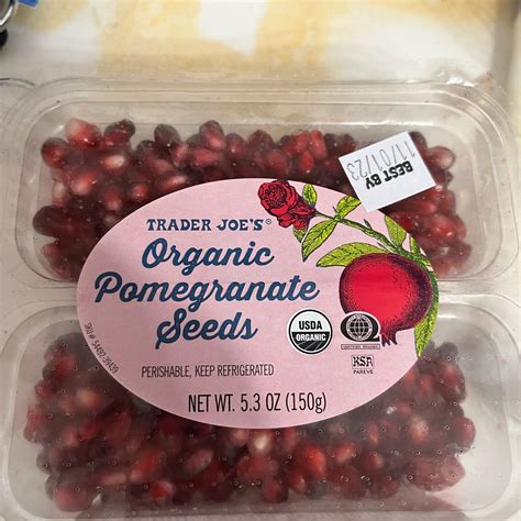 Trader Joes Organic Pomegranate Seeds Reviews Abillion