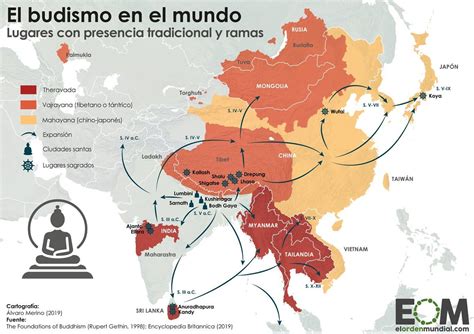 Buddhist Population Map