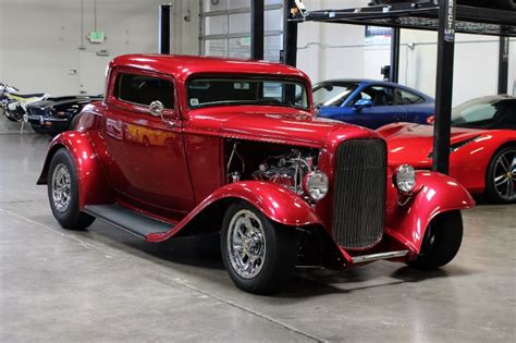 Used 1932 Ford Coupe 3 Window For Sale 59995 San Francisco Sports Cars Stock C21092