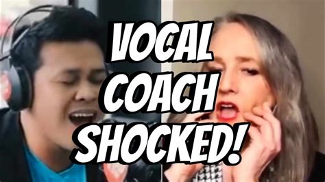 Vocal Coach Surprised Reaction To Marcelito Pomoy Sings Power Of Love