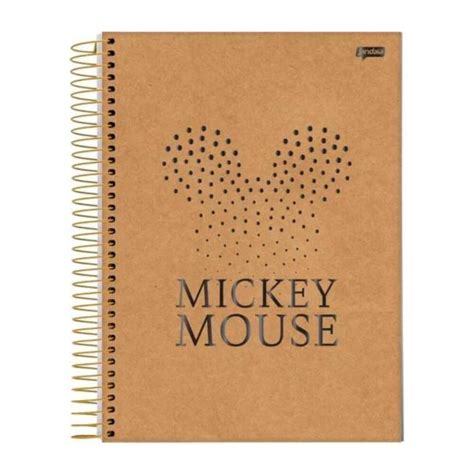 Caderno Jandaia Universit Rio A Mickey E Minnie Mat Rias Art Pel