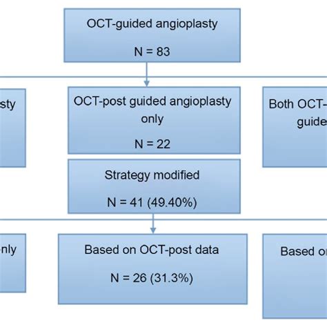 Flow chart of OCT-guided angioplasty and treatment strategy alterations... | Download Scientific ...