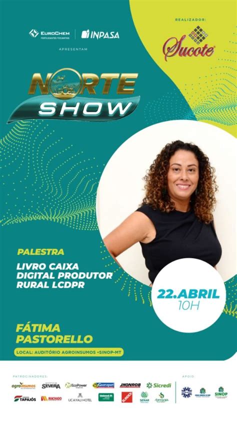 Palestra Lcdpr Livro Caixa Digital Produtor Rural Norte Show