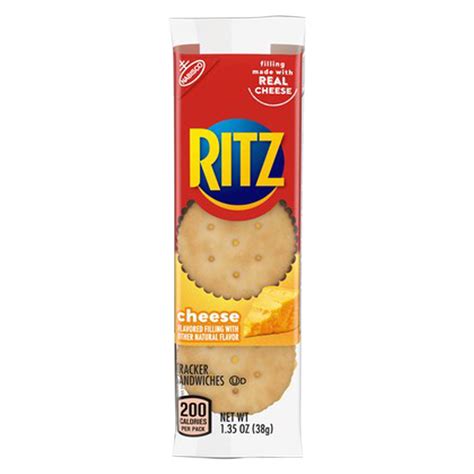 Ritz Cheese Sandwich Crackers 1.35oz : Snacks fast delivery by App or ...