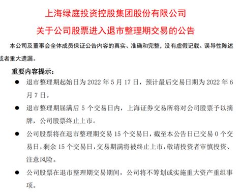 St绿庭、st西水退市成定局，12万投资者“被埋”，小心这些退市风险股界面新闻 · 证券