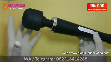 Review Alat Bantu Wanita Vibrator Speed Massager Besar Dengan Listrik Youtube