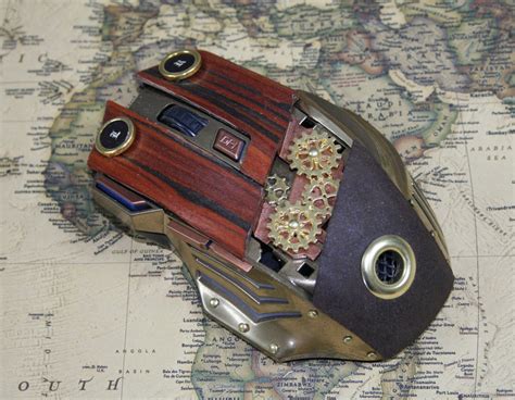 Retro Steampunk Wireless Mouse Hand Crafted Etsy