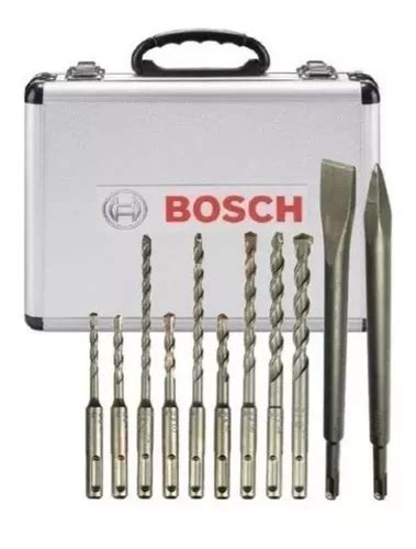 Kit De Brocas Y Cinceles Sds Plus 11 Piezas 2608578765 Bosch Envío gratis