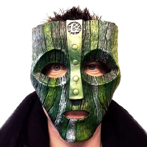 Buy Resin Loki Mask Deluxe Jim Carrey The Mask Halloween Fancy Dress Costume At Affordable