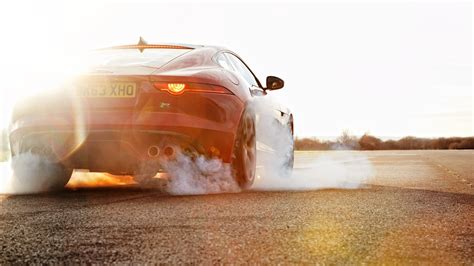 Jaguar F Type, Jaguar (car), Smoke, Car, Burnout, Road Wallpapers HD ...