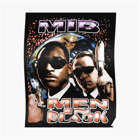 "Men In Black MIB Movie" Poster for Sale by JasonRShop | Redbubble