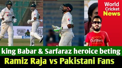 Pakistan Vs New Zealand 1st Test Day 1 Babar And Sarfaraz Heroice Batting