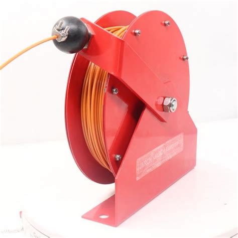 Red 2mm Static Discharge Grounding Reel Explosion Proof For Hazardous Atmospheres