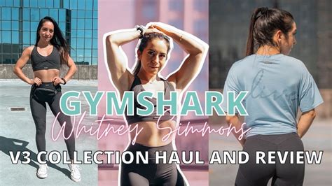 Unsponsored Honest Review Of The Gymshark X Whitney Simmons V