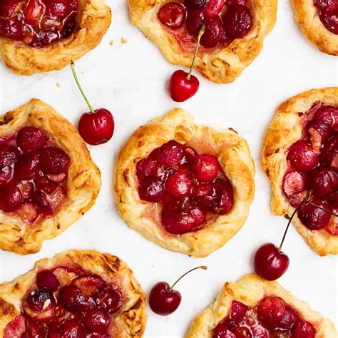 Cherry Puff Pastry Recipe