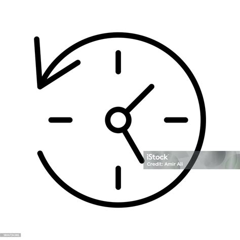 chronology icon stock illustration  image  creativity