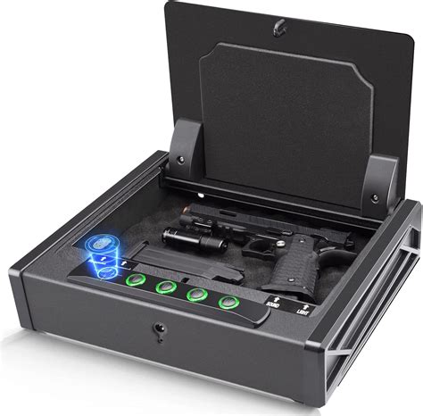 Amazon Soulyi Biometric Fingerprint Gun Safe For Pistols Safe