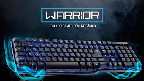 Teclado Multilaser Semi Mecânico Warrior Tc 196 Review E Análise